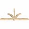Ekena Millwork Redmond Rough Sawn Timber Gable Bracket, Douglas Fir, 72"W x 42"H x 4"D x 4"F, 14/12 Pitch GBW072X42X0404RED00RDF - alternate 5